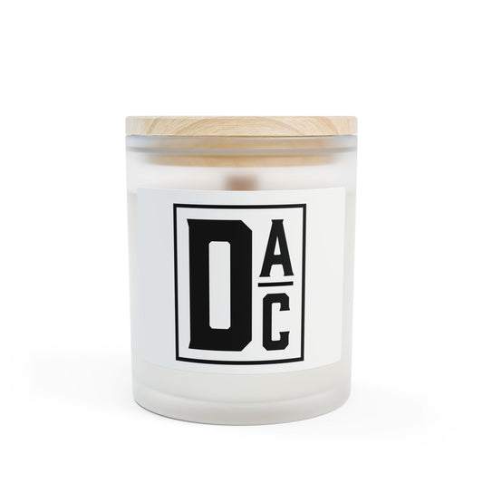 Frosted Glass Candle, 11oz