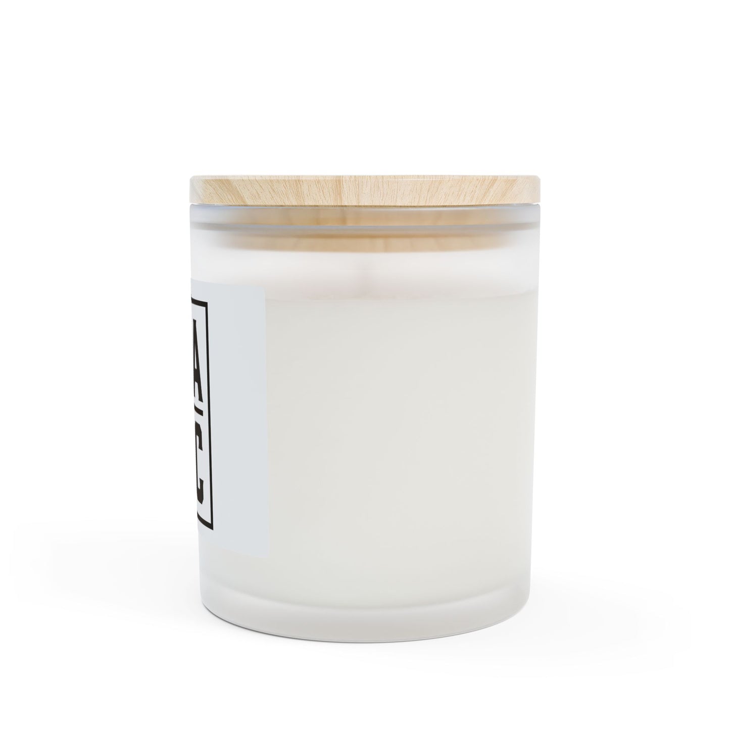 Frosted Glass Candle, 11oz